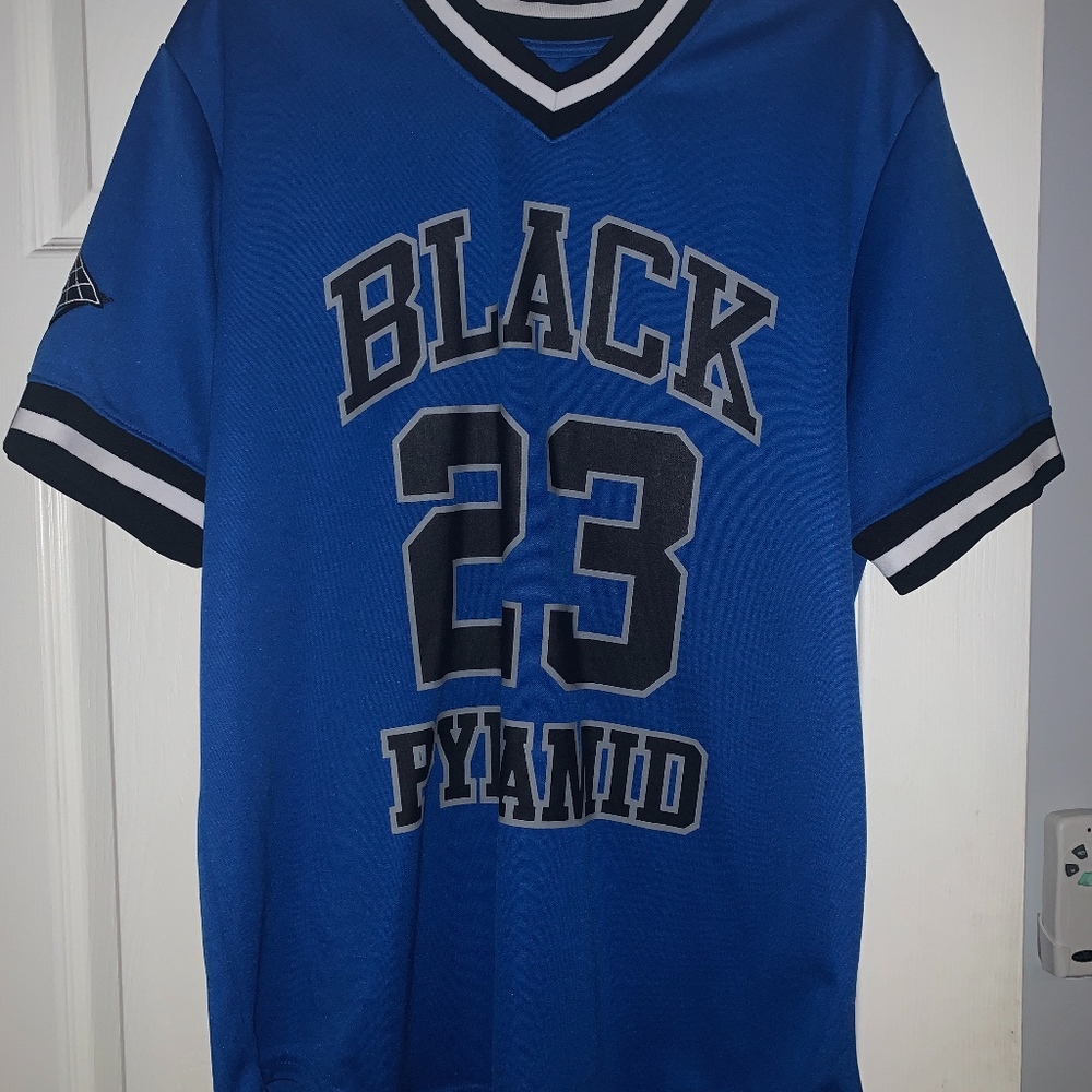 Black Pyramid 23 Logo Mens Shirt Jersey Size XL
